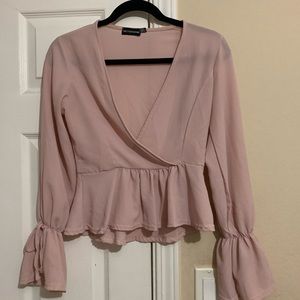 Peplum blouse